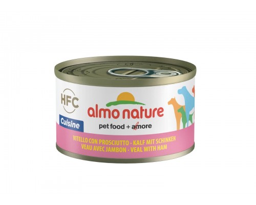 Almo Nature (консервы) консервы для собак, с телятиной и ветчиной 95 г