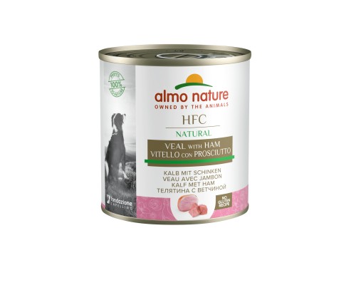 Almo Nature (консервы) консервы для собак, с телятиной и ветчиной 95 г