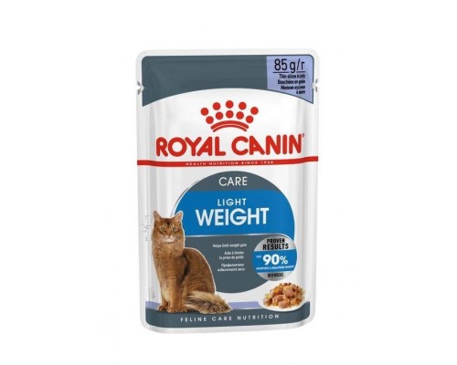 Royal Canin кусочки в желе для кошек: 1-7 лет, низкокалорийный