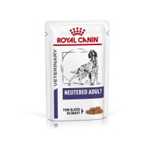 Royal Canin (вет. паучи) корм консервированный полнорационный диетический для стерилизованных или склонных к набору веса взрослых собак, мелкие кусочки в соусе 100 г