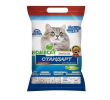 Homecat наполнитель комкующийся наполнитель "Эколайн" без запаха 5,6 кг