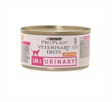 Purina Pro Plan Veterinary Diets для взрослых кошек при болезни нижних отделов мочевыводящих путей, с индейкой