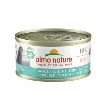 Almo Nature (консервы) консервы с форелью и тунцом в желе для кошек