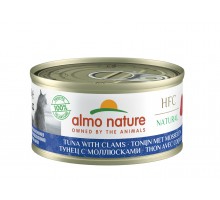 Almo Nature (консервы) консервы для кошек с тунцом и моллюсками, 75% мяса