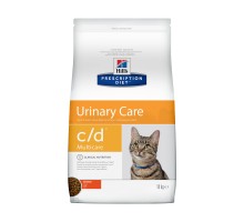 Hill's Prescription Diet c/d Multicare Urinary Care сухой диетический, для кошек при профилактике цистита и мочекаменной болезни (МКБ), с курицей