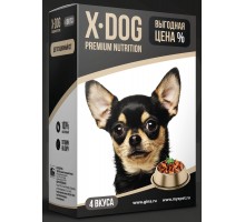 X-DOG дегустационный сет для собак: 4 вкуса 340 г