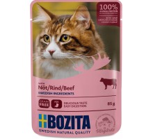 Bozita кусочки в желе для кошек, с говядиной 85 г