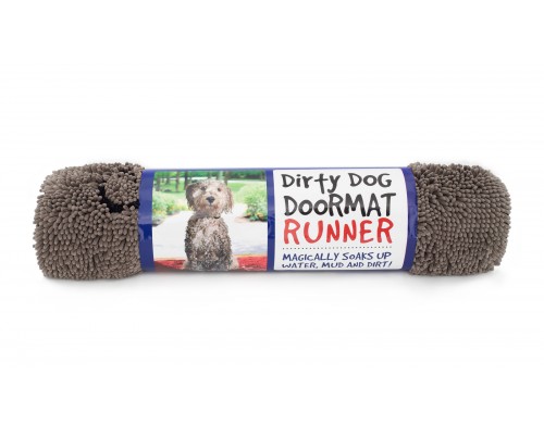 Dog Gone Smart коврик универсальный cупервпитывающ.Doormat RUNNER, 76*152 см, серый 3,08 кг