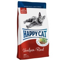 Корм Happy cat для кошек с альпийской говядиной 1,4 кг