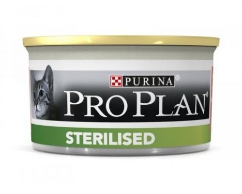 Purina Pro Plan (паучи) для стерилизованных кошек и кастрированных котов, с тунцом и лососем, паштет