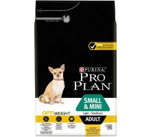 Корм Purina Pro Plan для склонных к избыточному весу и/или стерилизованных взрослых собак мелких и карликовых пород, с высоким содержанием курицы 3 кг