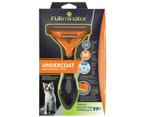 FURminator фурминатор M: для средних собак с длинной шерстью 223 г