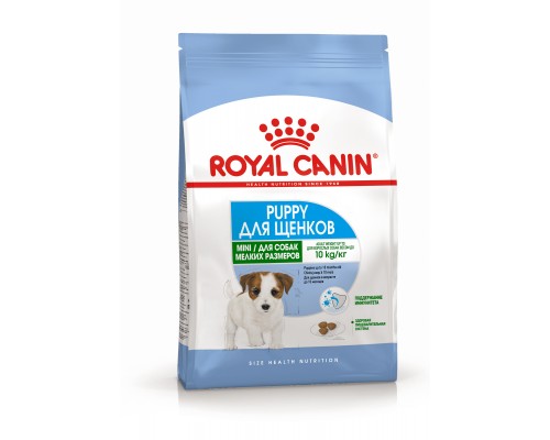 Корм Royal Canin для щенков малых пород: 2-10 месяцев, 