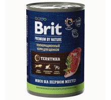 Brit консервы  с телятиной для собак 410 г