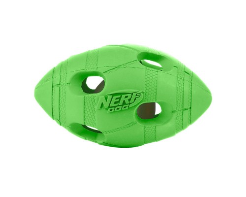 Nerf Dog светящийся мяч для регби, 10 см 10 см