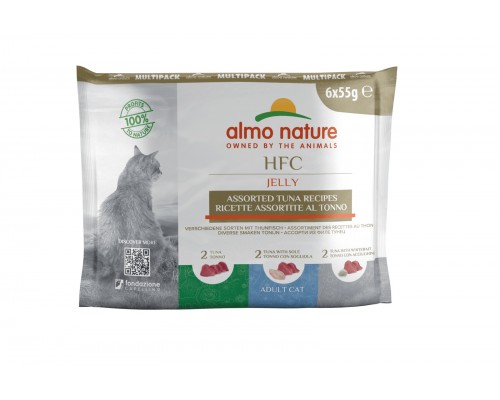 Almo Nature (консервы) набор паучей с тунцом для кошек (6x55 гр)