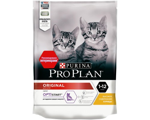 Корм Purina Pro Plan  для котят до года, с высоким содержанием курицы 10 кг