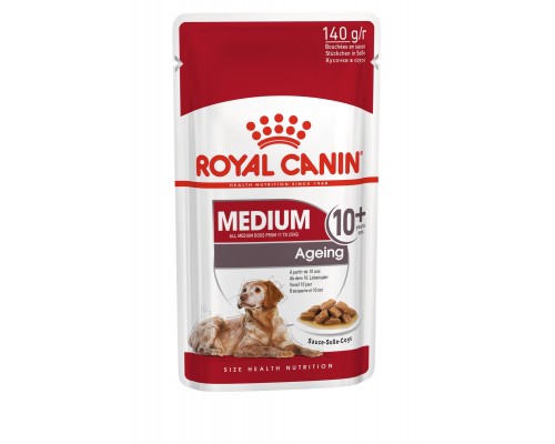 Royal Canin кусочки в соусе для пожилых собак средних пород старше 10 лет 140 г