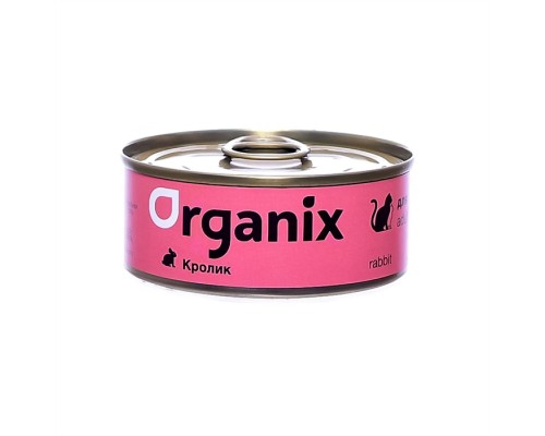 Organix консервы для кошек, с кроликом