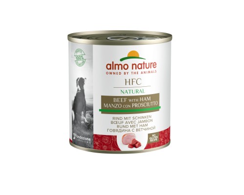 Almo Nature (консервы) консервы для собак, с говядиной и ветчиной 290 г