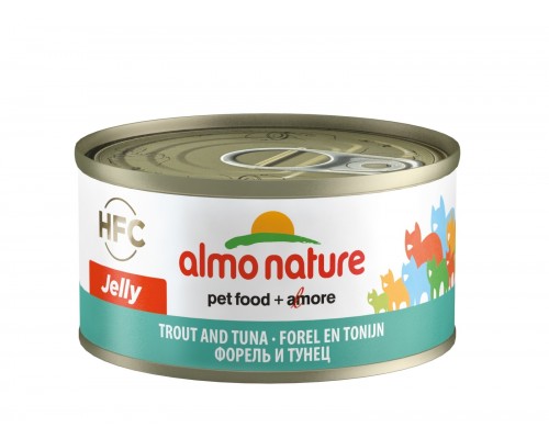 Almo Nature (консервы) консервы с форелью и тунцом в желе для кошек