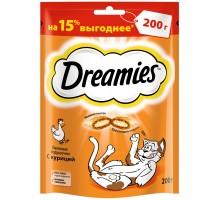 Dreamies лакомые подушечки с курицей 140 г