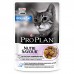 Purina Pro Plan (паучи) влажный корм Nutri Savour для взрослых кошек, живущих дома, вкусные кусочки с индейкой, в желе