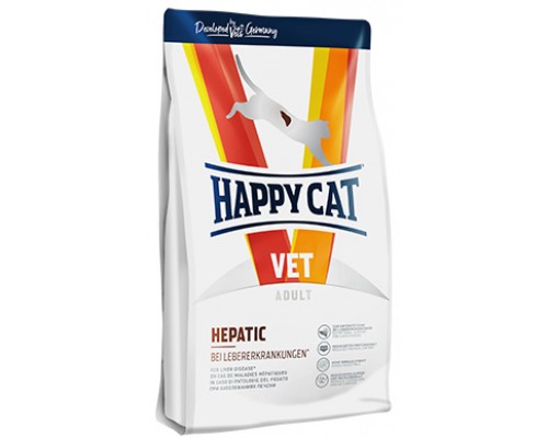 Happy cat  Hepatic ветеринарная диета для кошек для восстановления и подержания работы печени