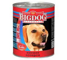 Зоогурман консервы для собак "BIG DOG" мясное ассорти 850 г