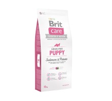 Корм Brit  Care беззерновой, для щенков, с лососем и картофелем 1 кг