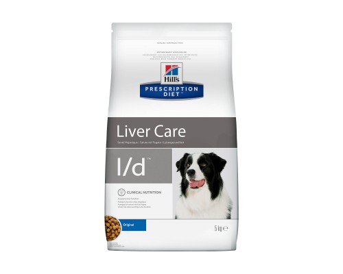 Hill's Prescription Diet l/d Liver Care сухой диетический, для собак при заболеваниях печени 5 кг