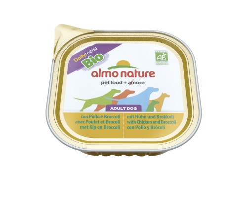 Almo Nature (консервы) паштет для собак, с курицей и брокколи 300 г