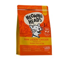 Корм Barking Heads для взрослых кошек, с курицей и рисом "Куриное наслаждение" 1,5 кг