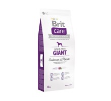 Корм Brit  Care беззерновой, для взрослых собак гигантских пород (более 45 кг), с лососем и картофелем 12 кг