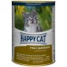 Happy cat кусочки в желе для кошек, с уткой и цыпленком