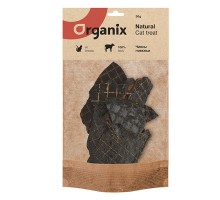 ORGANIX лакомства премиум лакомство чипсы говяжьи для кошек 50 г