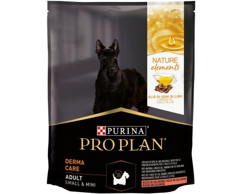 Корм Purina Pro Plan  Nature Elements для взрослых собак мелких и карликовых пород, с высоким содержанием лосося 700 г