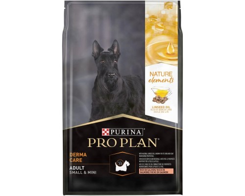 Корм Purina Pro Plan  Nature Elements для взрослых собак мелких и карликовых пород, с высоким содержанием лосося 700 г