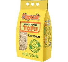 Барсик наполнитель комкующийся TOFU Кукурузный 4,54 л 15,4 кг