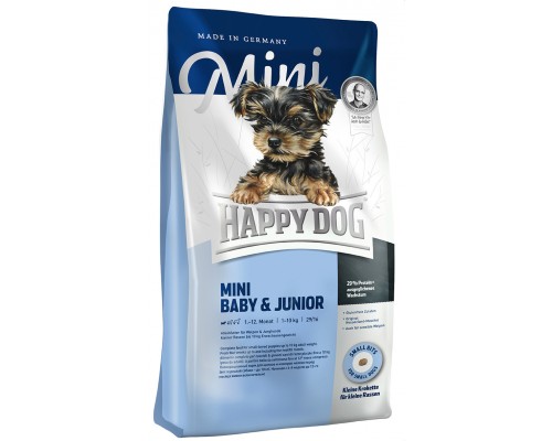 Корм Happy dog сухой корм для собак Happy Dog "Мини щенки и юниоры" 300 г