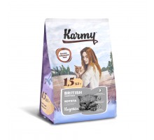 Корм Karmy сухой корм для беременных и кормящих кошек и котят в возрасте до 1 года породы британская короткошерстная 1,5 кг