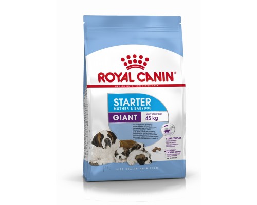 Корм Royal Canin для щенков гигантских пород 3 нед. - 2 мес., беременных и кормящих собак 15 кг