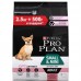 Корм Purina Pro Plan для взрослых собак мелких и карликовых пород с чувствительной кожей, с высоким содержанием лосося