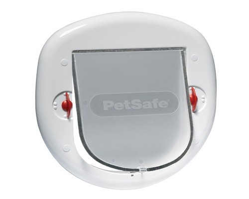 PetSafe дверца StayWell для крупных кошек и мелких собак, белая 743 г