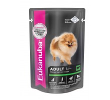 Eukanuba паучи корм для собак с говядиной в соусе