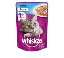 Whiskas влажный корм для кошек, рагу с лососем