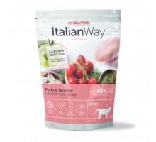 Корм Italian Way  безглютеновый, для котят, с курицей и индейкой 400 г