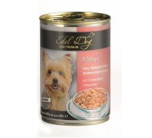 Edel Dog нежные кусочки в соусе (3 вида мяса) 400 г