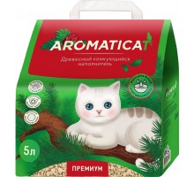 AromatiCat древесный комкующийся наполнитель Premium 2 кг