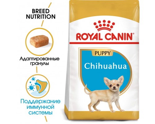 Корм Royal Canin для щенков чихуахуа до 8 месяцев 500 г